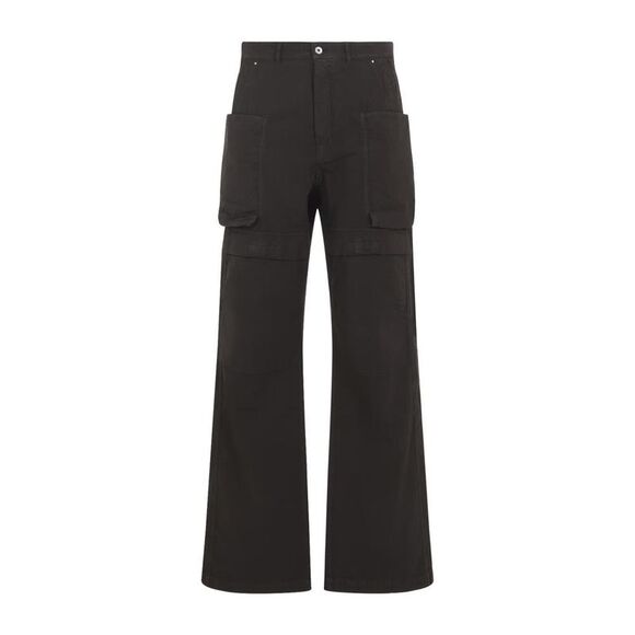 DRKSHDW Other - DRKSHDW Wide-Leg Multi-Pocket Cargo Trousers Men BROWN Pants